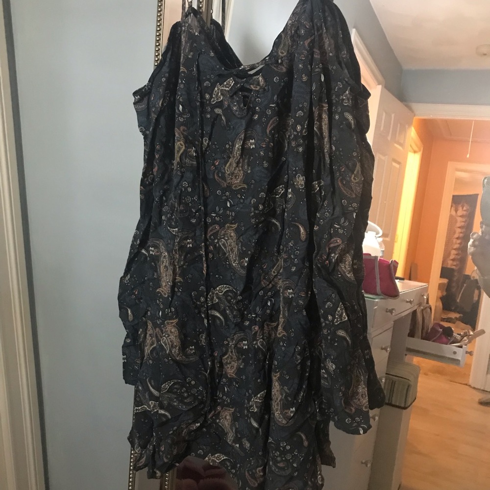Cold shoulder dress